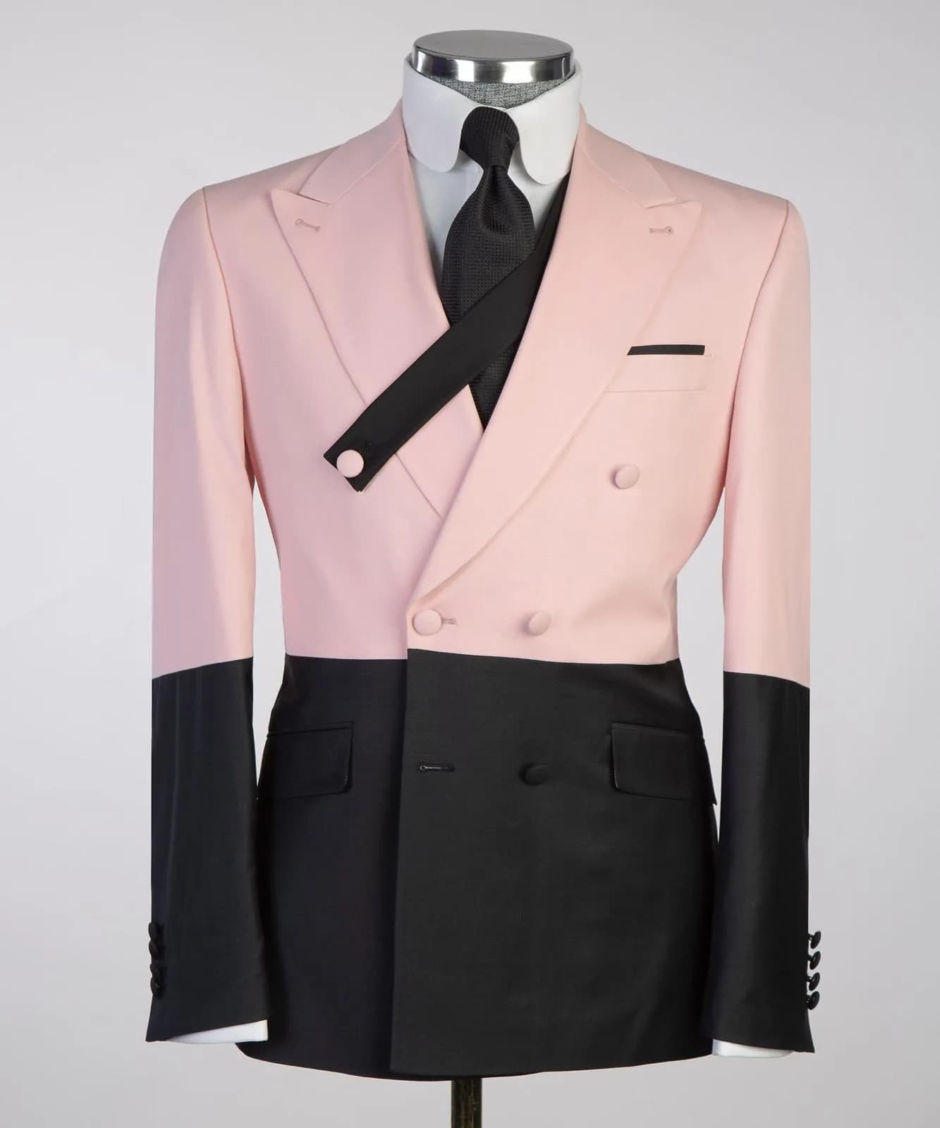Pink Black Suit 52