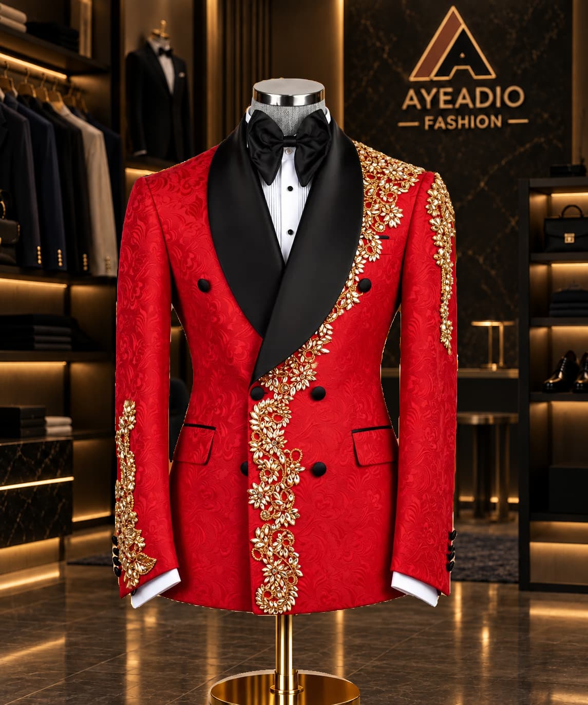 Red Royal Tuxedo