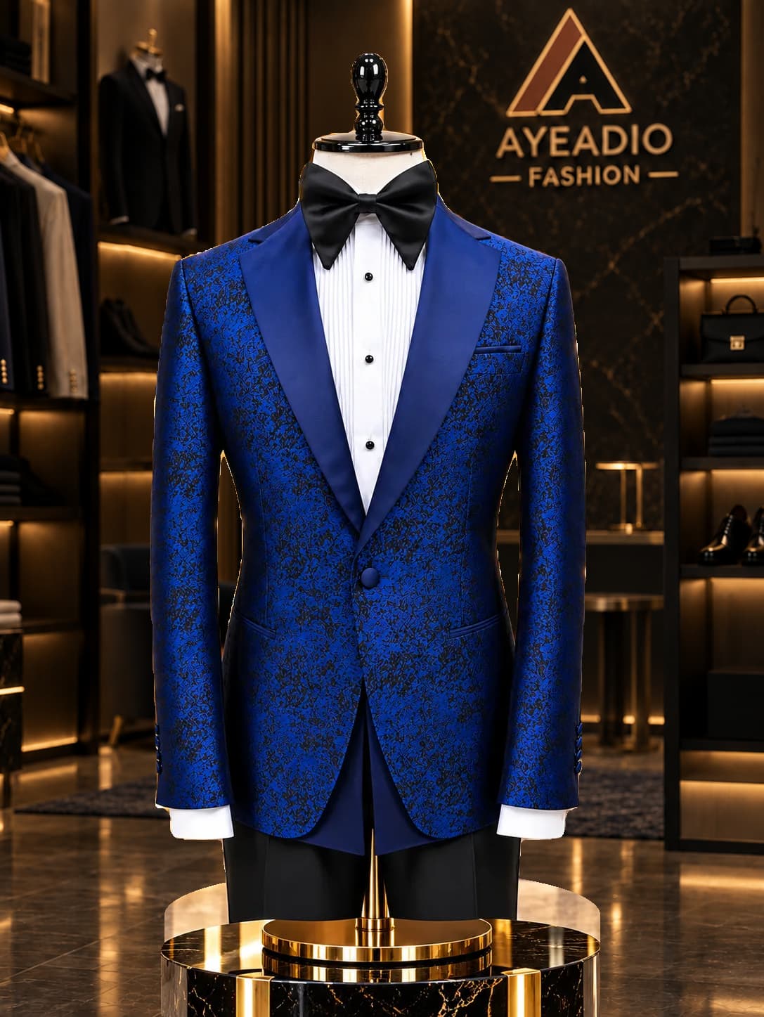 Blue Tuxedo