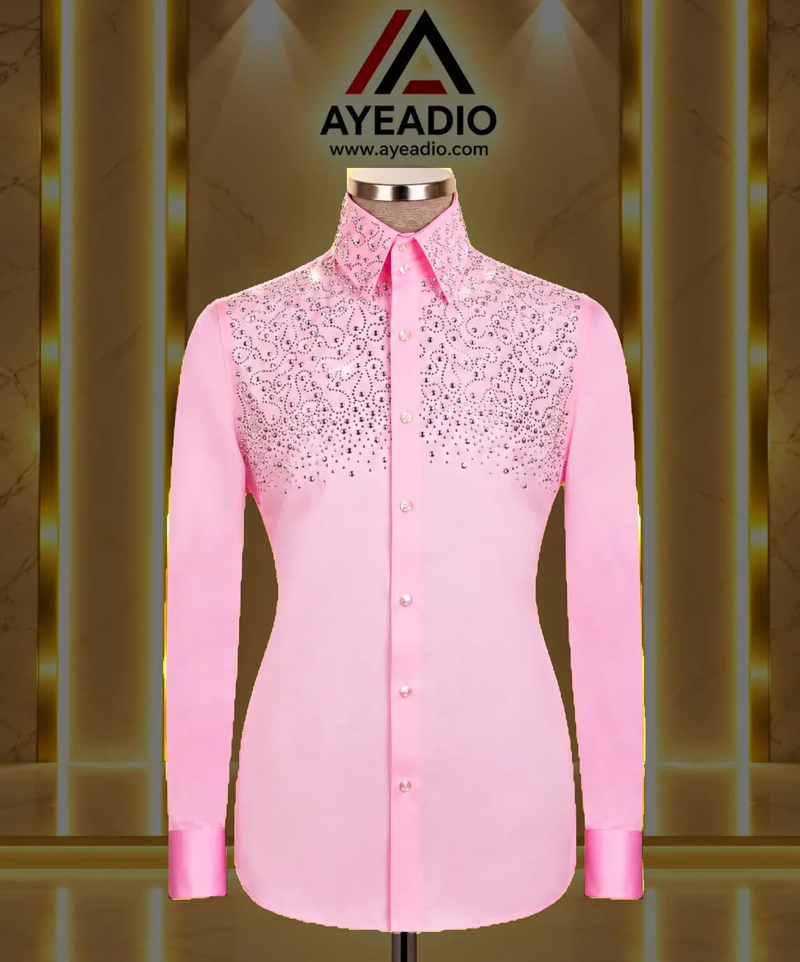 Pink Rhinestone Shirt