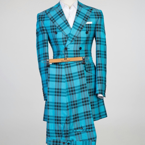 Ayeadio Check Double breasted suit - Image 5