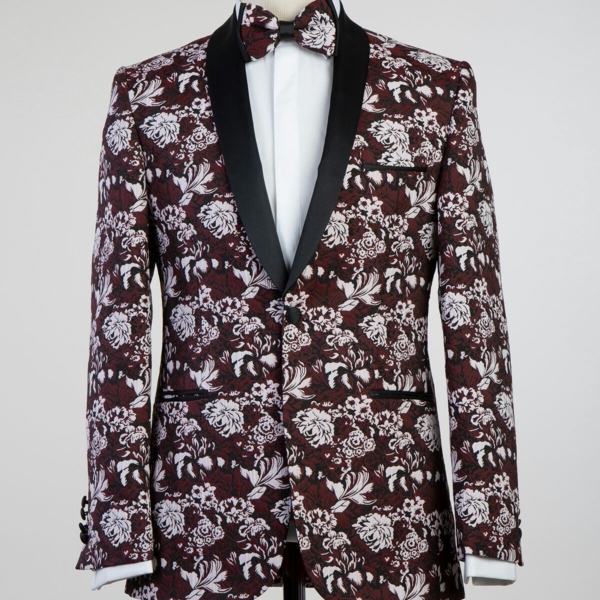 Flower red suit - Image 2