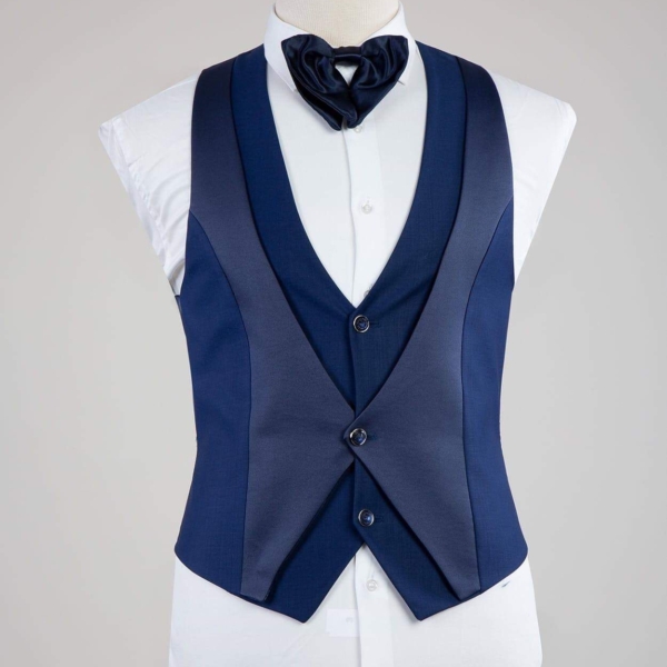 Burgundy Fashion Vest - Image 3