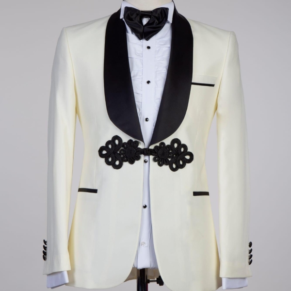 Stone Plaited Tuxedo - Image 4